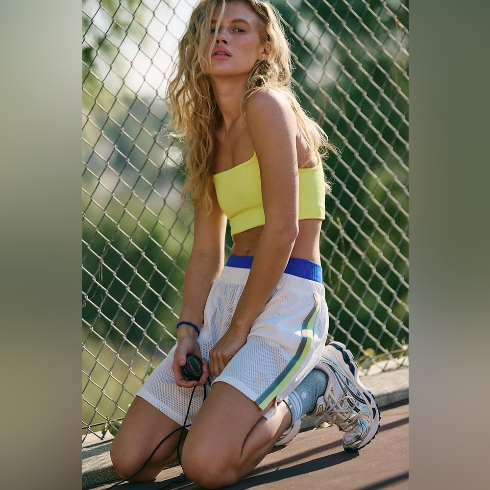 NWT Free People When in Venice Mesh Shorts